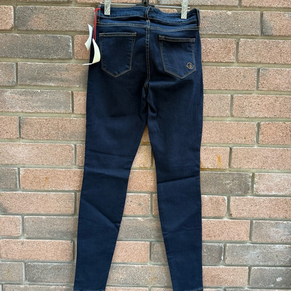 Cj By Cookie Johnson Classic Dark Wash Blue Skinny Jeans for Women Multi sizes - Picture 4 of 7